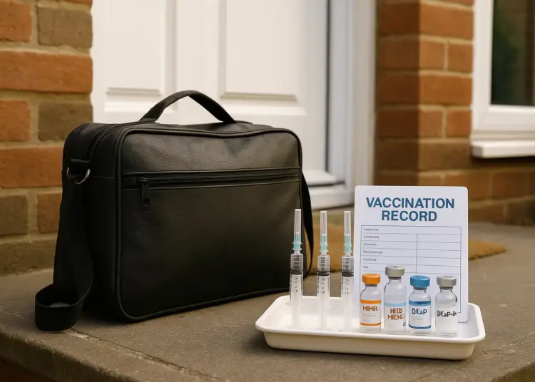Health visitors to deliver vaccines door-to-door as coverage hits record lows