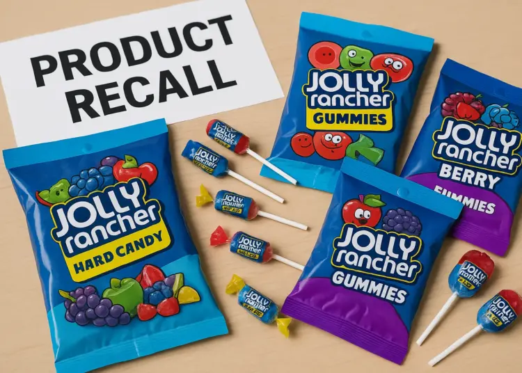 Jolly Rancher sweets recalled over health concerns from carcinogenic substance