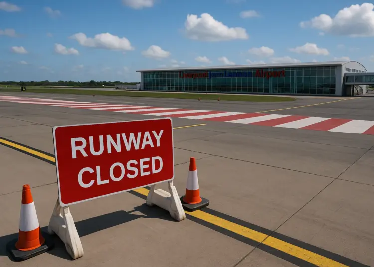 Liverpool airport runway closure leads to passenger rights concerns