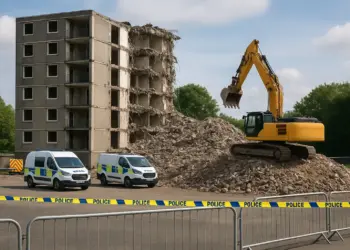 Man dies following demolition site incident in Renfrewshire