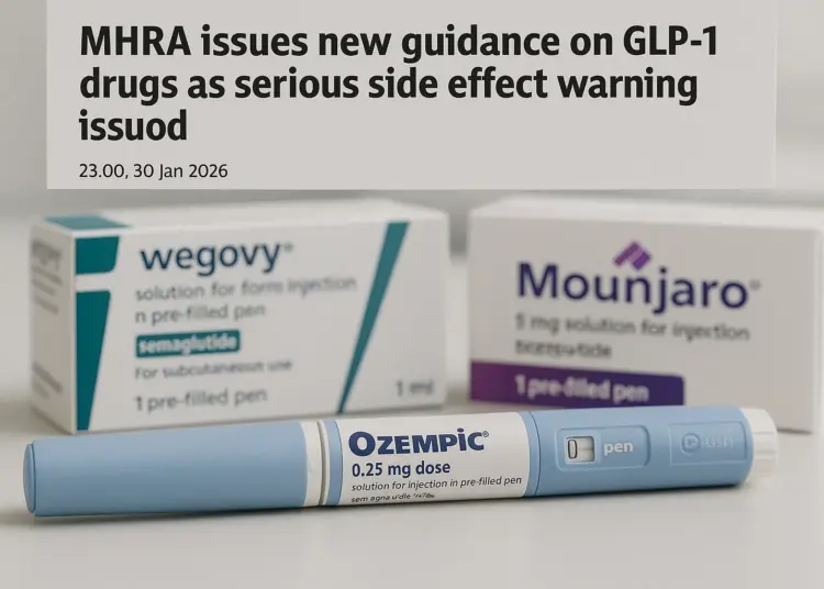 MHRA warns GLP-1 drug users of rare side effect risk