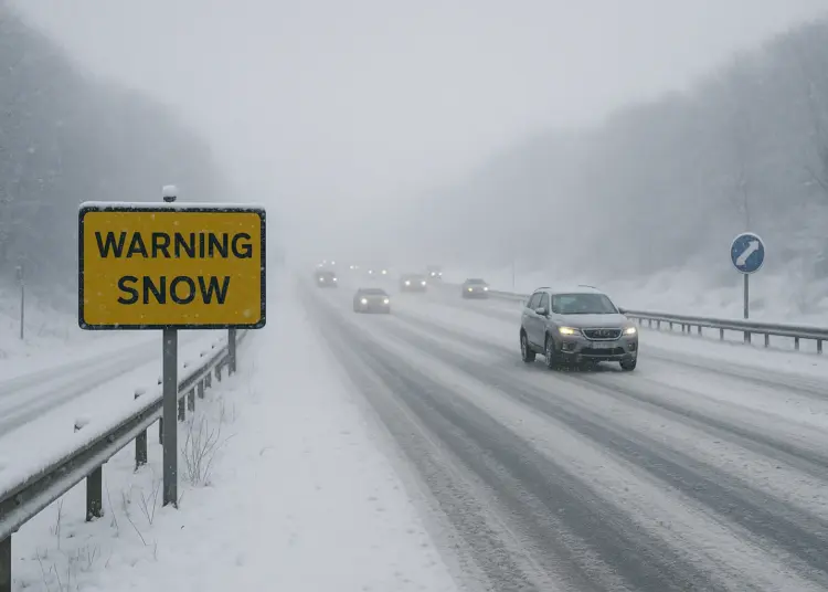 Severe snow and ice warnings issued across UK as travel disruption looms