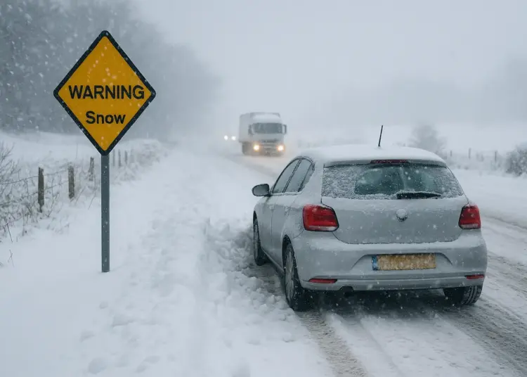 Severe snow warnings issued across the UK as cold weather grips regions