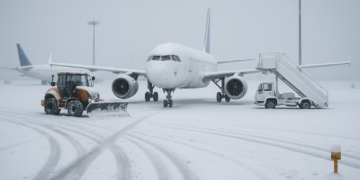 Snow chaos disrupts transport and schools across the UK as temperatures plunge