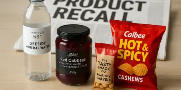 Supermarkets issue urgent recalls due to health risks in food products