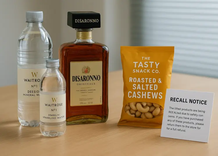 Supermarkets issue widespread recalls over food safety concerns