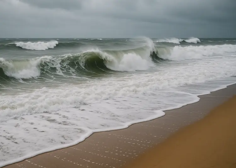 Swimmers brave icy waters for New Year's Day dips as cold snap grips Britain