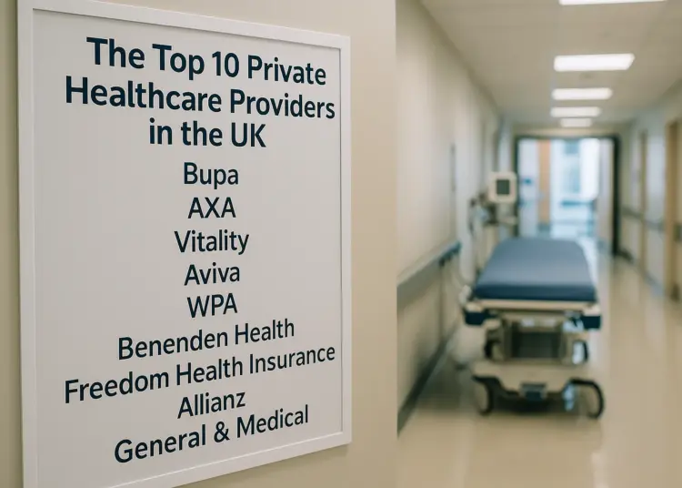 Top private healthcare providers in the UK prioritizing quality and patient experience