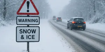 UK faces severe weather warnings as snow and ice disrupt travel