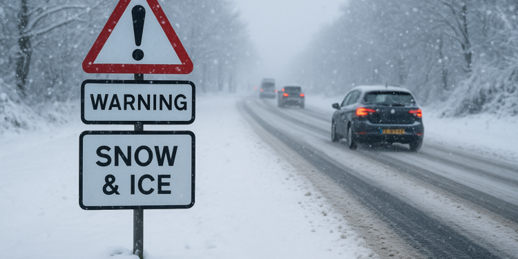 UK faces severe weather warnings as snow and ice disrupt travel