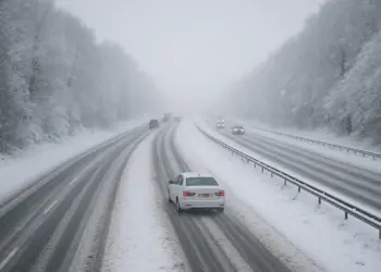 Weather warnings as snow and ice disrupt travel across the UK