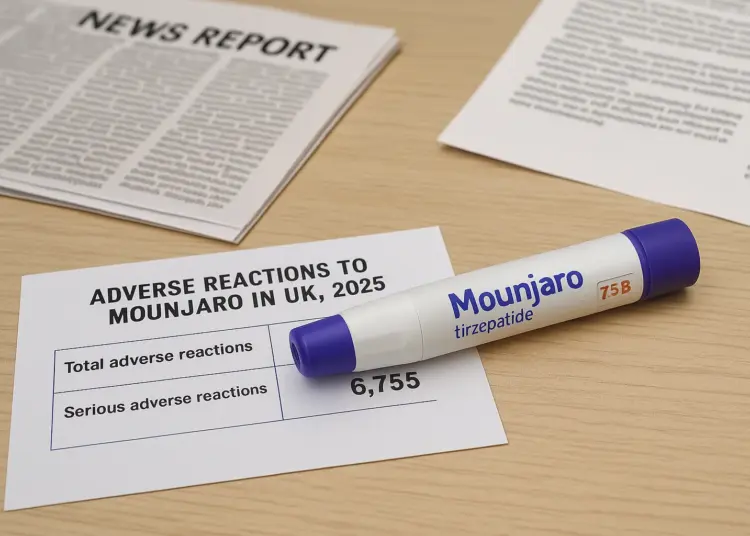 Adverse reactions to Mounjaro soar by over 300 percent in a year