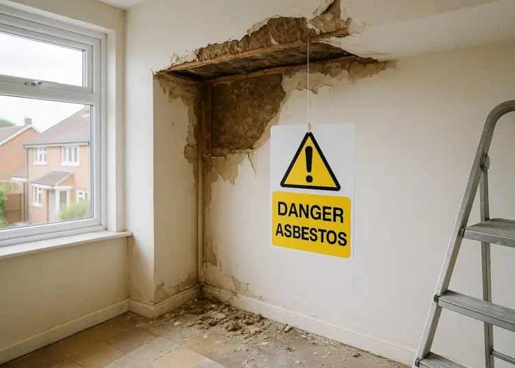 Asbestos threat remains in UK homes built before 2000