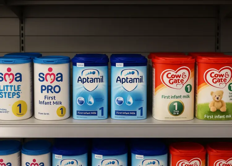 Baby formula products recalled in UK over contamination fears