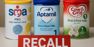 Baby formula recall sparks safety concerns across UK