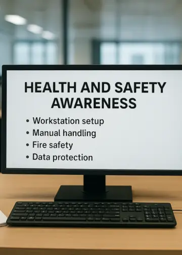 Essential compliance training for desk workers in the UK