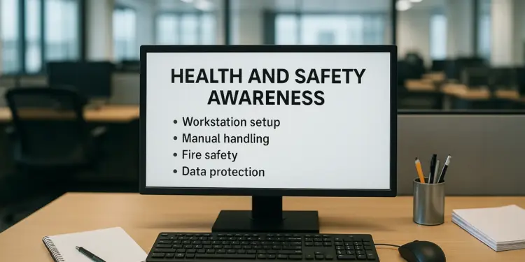 Essential compliance training for desk workers in the UK Essential compliance training for desk workers in the UK