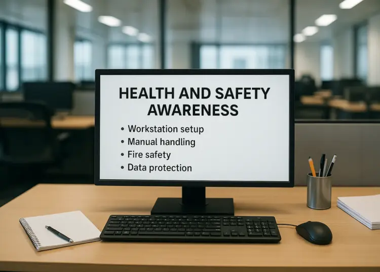 Essential compliance training for desk workers in the UK