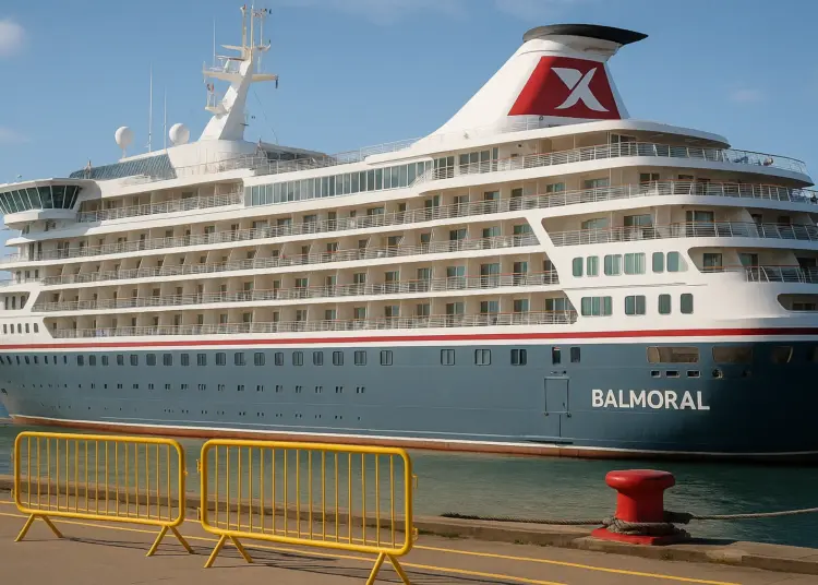 Gastroenteritis outbreak affects passengers on Fred Olsen's Balmoral cruise