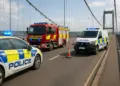 Man rescued from bridge railings in Plymouth