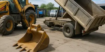 Mechanic injured by falling JCB bucket as company fined for safety breach
