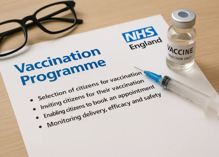 NHS England assumes control of nationwide vaccination programmes