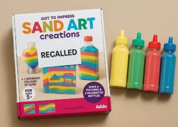 Parents warned over asbestos risk in popular sand art kit