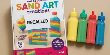 Parents warned over asbestos risk in popular sand art kit