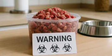 Pet owners alerted to dangers of contaminated raw pet food