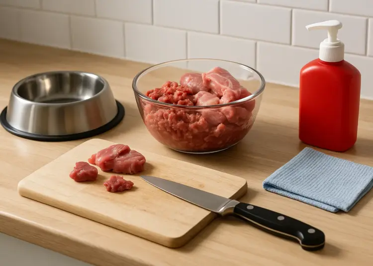 Pet owners warned about harmful bacteria in raw pet food