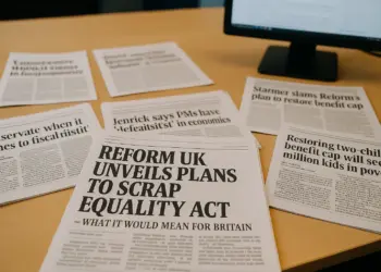 Reform UK plans to reinstate two-child benefit cap amid criticism