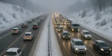Snow and ice warnings issued for large parts of the UK this weekend