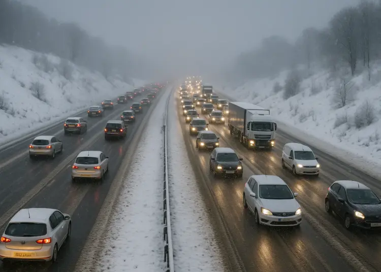 Snow and ice warnings issued for large parts of the UK this weekend