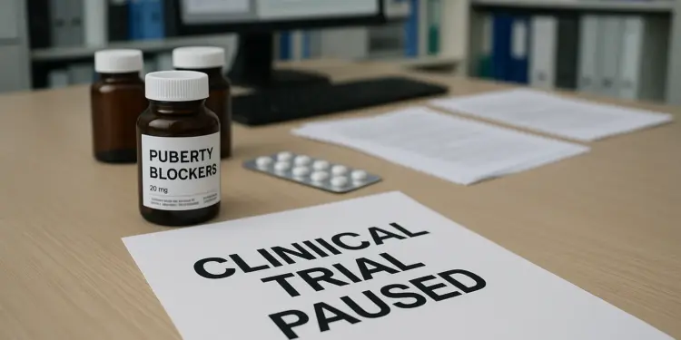 Trial of puberty blockers for gender questioning children paused over safety concerns