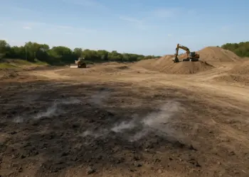 Underground fire in Coatbridge successfully extinguished after months of smouldering
