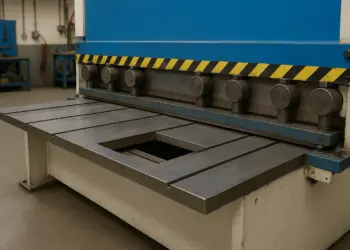 Apprentice injured by unsafe guillotine at Rotherham workshop
