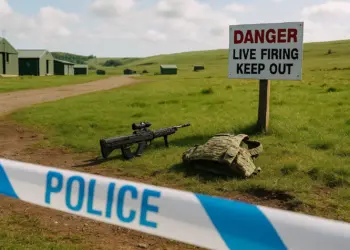 Army officer dies during live firing training exercise in Northumberland