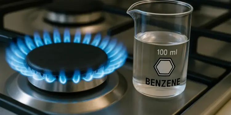 Benzene detected in household gas supplies raises health concerns