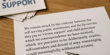 Camden's statements on victim support and child protection face scrutiny