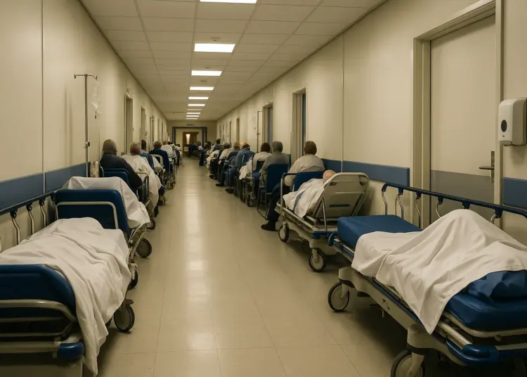 Elderly woman dies alone in overcrowded Welsh A&E as urgent care standards questioned