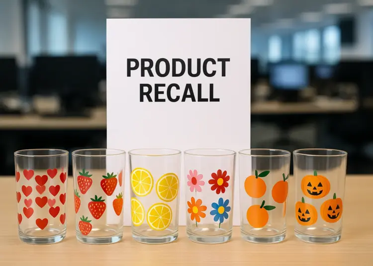 Flying Tiger recalls glasses over lead and cadmium safety concerns