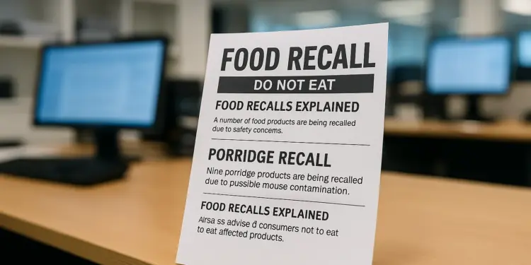 Food recalls issued over contamination concerns across UK supermarkets