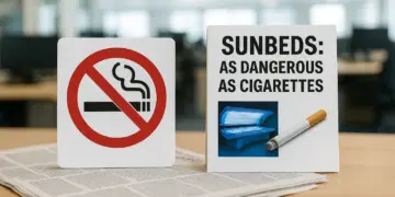 Health department retracts misleading claim equating sunbeds with smoking risks