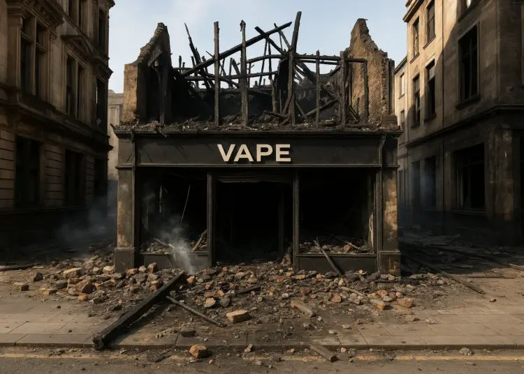 Illegal vapes pose fire hazard as Glasgow shop fire reveals hidden risks