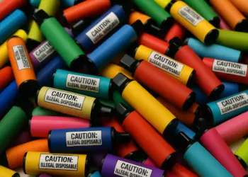 Illegal vapes surge across UK prompting health and safety concerns