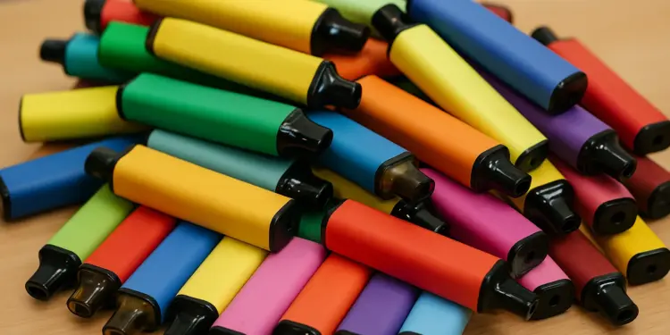 Illegal vapes surge raises alarms across UK high streets