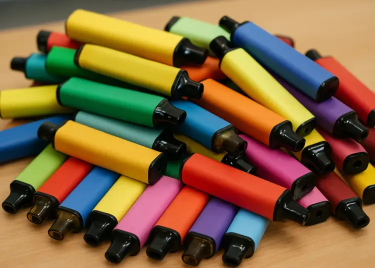 Illegal vapes surge raises alarms across UK high streets