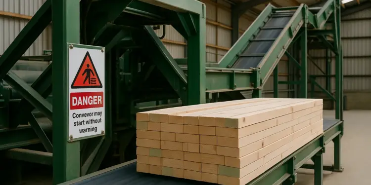 Labourer dies after conveyor crush incident at Suffolk sawmill