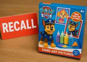 Paw Patrol sand art kit recalled due to asbestos contamination risk