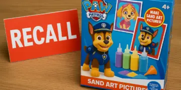 Paw Patrol sand art kit recalled due to asbestos contamination risk